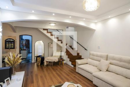 Sala de casa para alugar com 3 quartos, 243m² em Nova Gerti, São Caetano do Sul