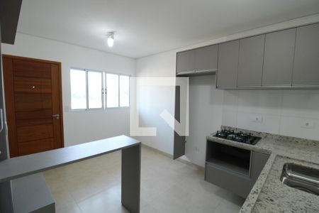 Sala / Cozinha de apartamento à venda com 2 quartos, 43m² em Carandiru, São Paulo