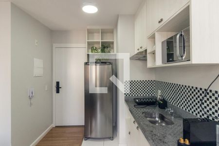 Studio à venda com 28m², 1 quarto e sem vagaCozinha