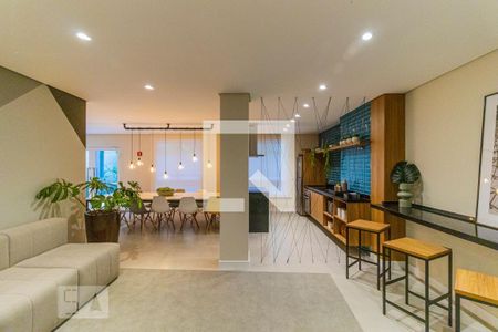 Studio à venda com 28m², 1 quarto e sem vagaÁrea comum - Salão de festas