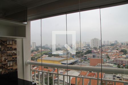 Varanda da Sala de apartamento para alugar com 1 quarto, 37m² em Centro, Guarulhos