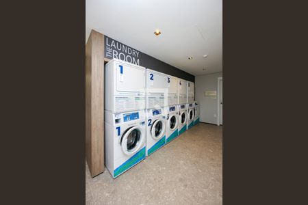 Studio para alugar com 25m², 1 quarto e sem vaga Studio para alugar com 25m², 1 quarto e sem vagaLavanderia