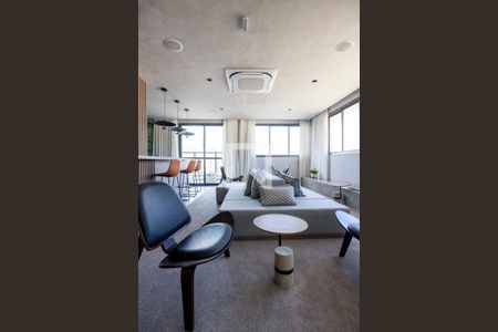 Studio para alugar com 25m², 1 quarto e sem vaga Studio para alugar com 25m², 1 quarto e sem vagaSalão de Festas