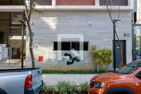 Studio para alugar com 25m², 1 quarto e sem vaga Studio para alugar com 25m², 1 quarto e sem vagaFachada