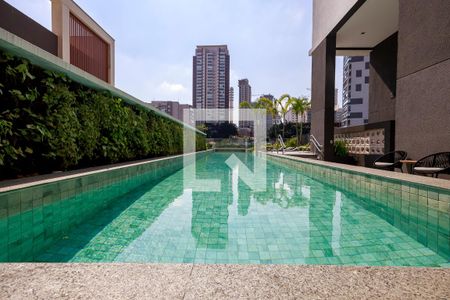 Studio para alugar com 25m², 1 quarto e sem vaga Studio para alugar com 25m², 1 quarto e sem vagaPiscina