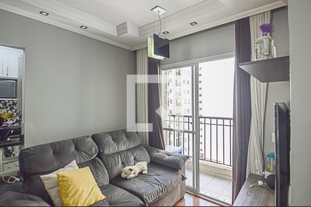 Sala de apartamento para alugar com 2 quartos, 53m² em Nova Petrópolis, São Bernardo do Campo