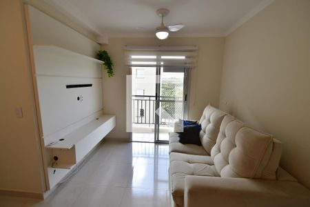 Sala de apartamento para alugar com 2 quartos, 55m² em Jardim Myrian Moreira da Costa, Campinas