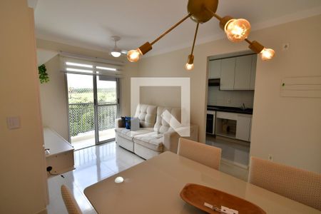 Sala de apartamento para alugar com 2 quartos, 55m² em Jardim Myrian Moreira da Costa, Campinas