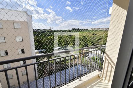 Sala - Vista de apartamento para alugar com 2 quartos, 55m² em Jardim Myrian Moreira da Costa, Campinas