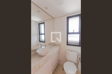 Apartamento à venda com 120m², 2 quartos e 2 vagas Apartamento à venda com 120m², 2 quartos e 2 vagasLavabo da Sala 2 na Cobertura