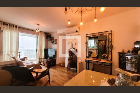 Sala de apartamento à venda com 3 quartos, 128m² em Fazenda Santa Cândida, Campinas