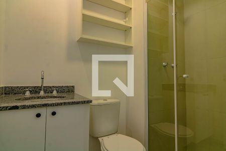 Banheiro  de apartamento para alugar com 1 quarto, 29m² em São Judas, São Paulo