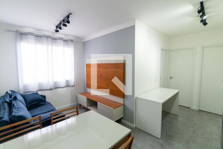 Sala de apartamento para alugar com 2 quartos, 38m² em Chácara Inglesa, São Paulo