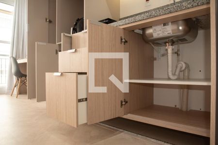 Studio à venda com 30m², 1 quarto e sem vagaCozinha