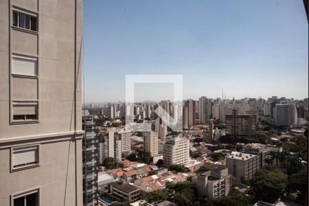 Studio à venda com 30m², 1 quarto e sem vagaVista da Varanda do Studio