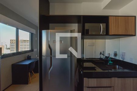  Cozinha de kitnet/studio para alugar com 1 quarto, 16m² em Vila Mariana, São Paulo