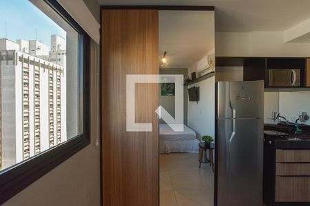  Cozinha de kitnet/studio para alugar com 1 quarto, 16m² em Vila Mariana, São Paulo