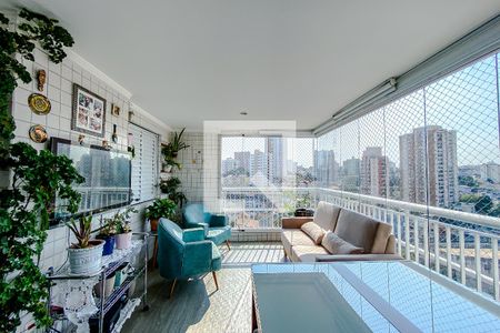 Varanda da Sala de apartamento para alugar com 3 quartos, 98m² em Vila Formosa, São Paulo