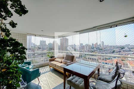 Varanda da Sala de apartamento para alugar com 3 quartos, 98m² em Vila Formosa, São Paulo