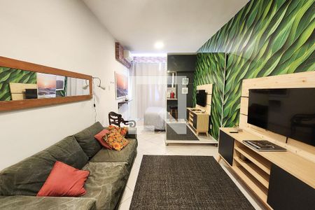 Sala de apartamento para alugar com 1 quarto, 35m² em Catete, Rio de Janeiro