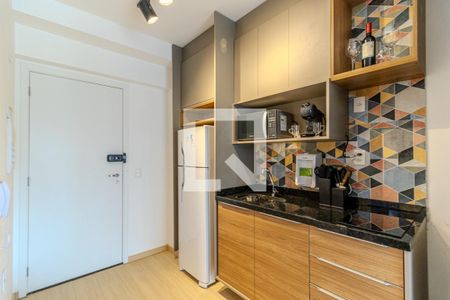 Studio à venda com 25m², 1 quarto e sem vagaCozinha