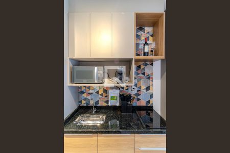 Studio à venda com 25m², 1 quarto e sem vagaCozinha