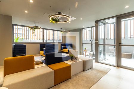 Studio à venda com 25m², 1 quarto e sem vagaCoworking