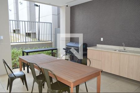 Apartamento à venda com 60m², 1 quarto e 1 vagaChurrasqueira