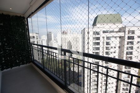 Varanda da Sala de apartamento à venda com 3 quartos, 104m² em Jardim Parque Morumbi, São Paulo
