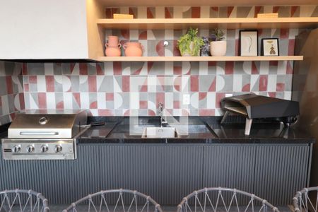 Apartamento à venda com 28m², 1 quarto e sem vagaÁrea comum - Churrasqueira