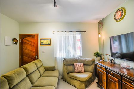 Sala de casa à venda com 3 quartos, 110m² em Vila Marina, Santo André