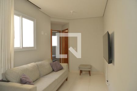Sala de apartamento para alugar com 2 quartos, 82m² em Vila Príncipe de Gales, Santo André