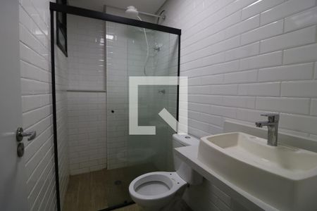 Banheiro de apartamento para alugar com 1 quarto, 28m² em Vila Celeste, São Paulo