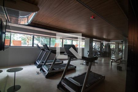 Studio para alugar com 33m², 1 quarto e sem vaga Studio para alugar com 33m², 1 quarto e sem vagaÁrea comum - Academia