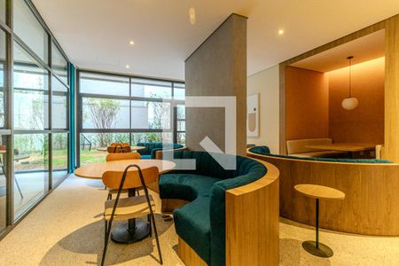 Studio à venda com 28m², 1 quarto e sem vagaCoworking