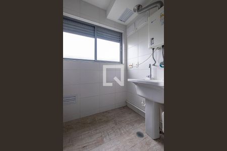 Sala/Cozinha - Lavanderia de apartamento para alugar com 1 quarto, 56m² em Vila Madalena, São Paulo