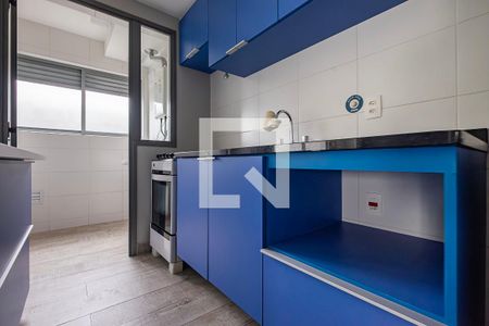 Sala/Cozinha de apartamento para alugar com 1 quarto, 56m² em Vila Madalena, São Paulo