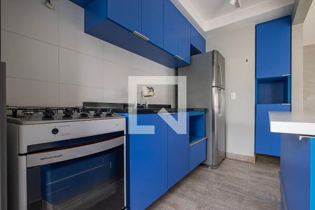 Sala/Cozinha de apartamento para alugar com 1 quarto, 56m² em Vila Madalena, São Paulo