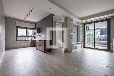Sala/Cozinha de apartamento para alugar com 1 quarto, 56m² em Vila Madalena, São Paulo