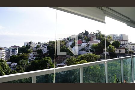 Apartamento à venda com 78m², 2 quartos e 1 vagaVista - Varanda - Sala