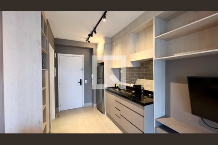 Studio para alugar com 33m², 1 quarto e 1 vaga Studio para alugar com 33m², 1 quarto e 1 vagaCozinha