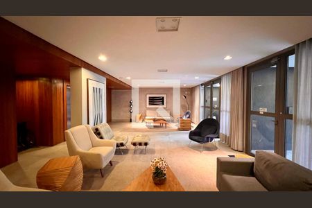 Studio para alugar com 33m², 1 quarto e 1 vaga Studio para alugar com 33m², 1 quarto e 1 vagaHall de entrada
