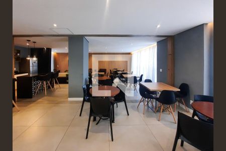 Apartamento à venda com 25m², 1 quarto e sem vagaÁrea comum - Salão de festas