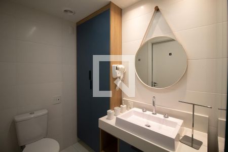 Studio para alugar com 29m², 1 quarto e sem vagaBanheiro da Suíte