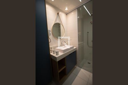 Studio para alugar com 29m², 1 quarto e sem vagaBanheiro da Suíte