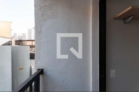 Varanda Sala de apartamento para alugar com 1 quarto, 27m² em Barra Funda, São Paulo