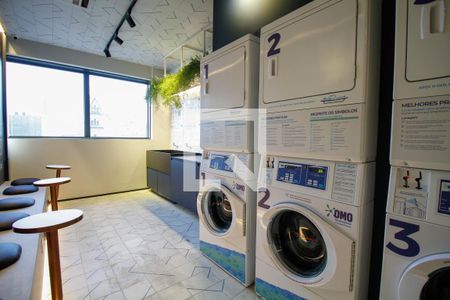 Studio para alugar com 22m², 1 quarto e sem vaga Studio para alugar com 22m², 1 quarto e sem vagaÁrea Comum - Lavanderia