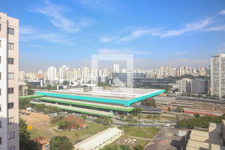 Vista da Sala de apartamento para alugar com 1 quarto, 29m² em Várzea da Barra Funda, São Paulo