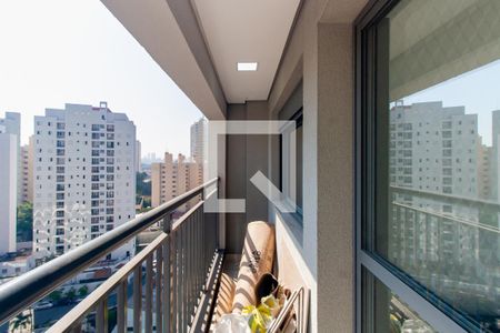 Apartamento à venda com 32m², 1 quarto e 1 vagaVaranda