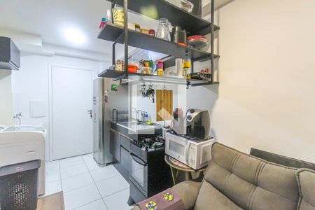 Sala de apartamento para alugar com 1 quarto, 28m² em Vila Tolstoi, São Paulo